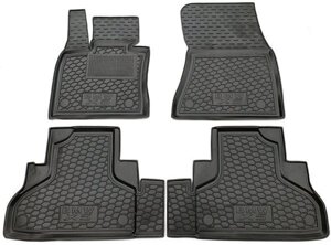 Поліуретанові (автогум) килимки в салон BMW X5 (F15)/ БМВ ікс5 (F15) 2014-2018