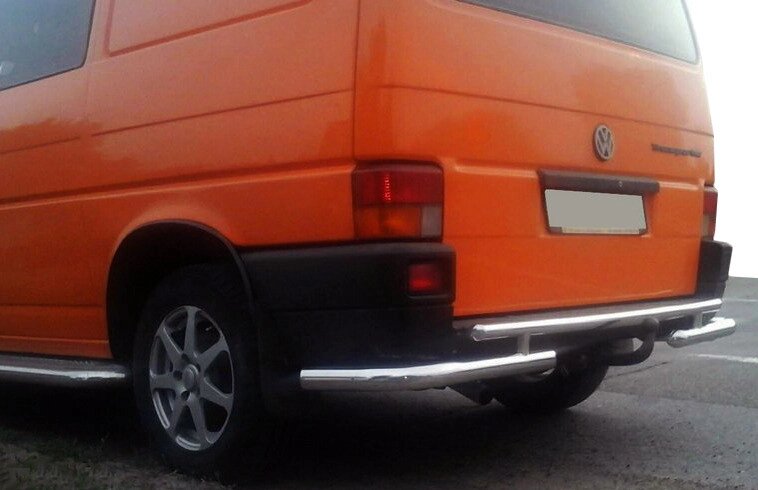 Задня дуга AK003-2 (нерж) для Volkswagen T4 Caravelle/Multivan від компанії AUTOAS - фото 1