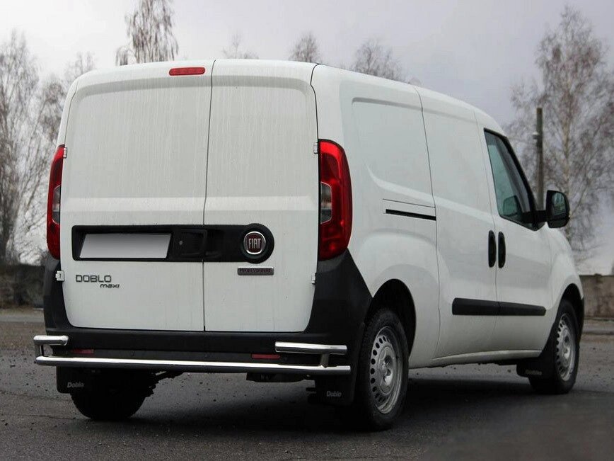 Задня дуга AK005/2-Подвійний (нерж.) для Opel Combo 2012-2018 рр. від компанії AUTOAS - фото 1