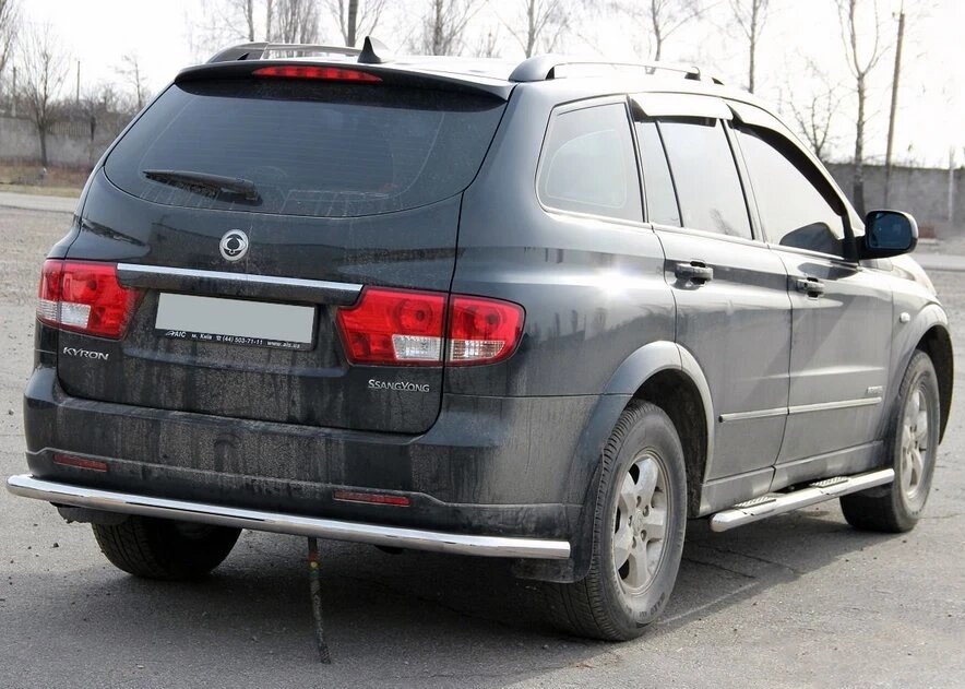 Задня дуга AK005 (нерж) для SsangYong Kyron 2008 мм. від компанії AUTOAS - фото 1