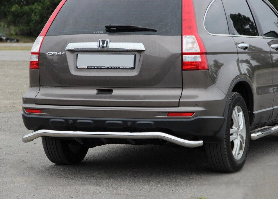 Задня дуга AK008 (нерж) для Honda CRV 2012-2016 рр. від компанії AUTOAS - фото 1