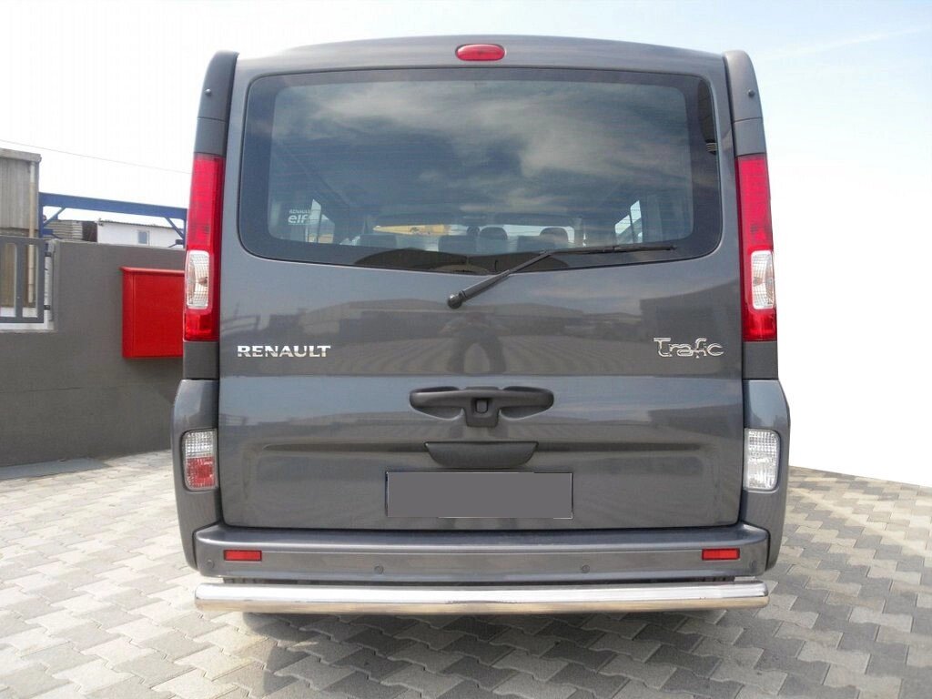 Задня захист AK002 (нерж) для Opel Vivaro 2001-2015 рр. від компанії AUTOAS - фото 1