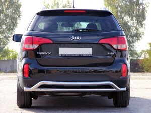 Задня дуга AK007-2 (нерж.) для Kia Sorento XM 2009-2014рр.