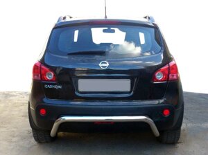 Задня дуга AK007 (нерж.) для Nissan Qashqai 2010-2014рр.