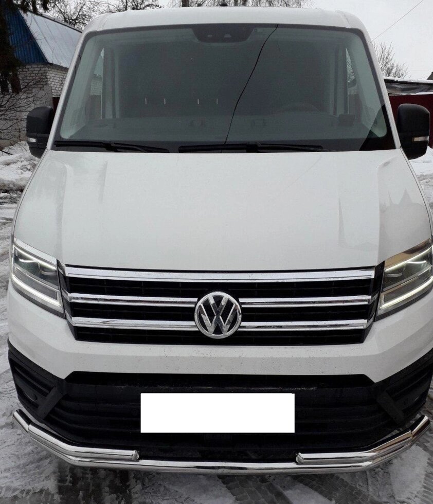 Захист бампера ВУС подвійний Volkswagen Crafter 2016+ кенгурятник захист задня дуги пороги від компанії AUTOAS - фото 1