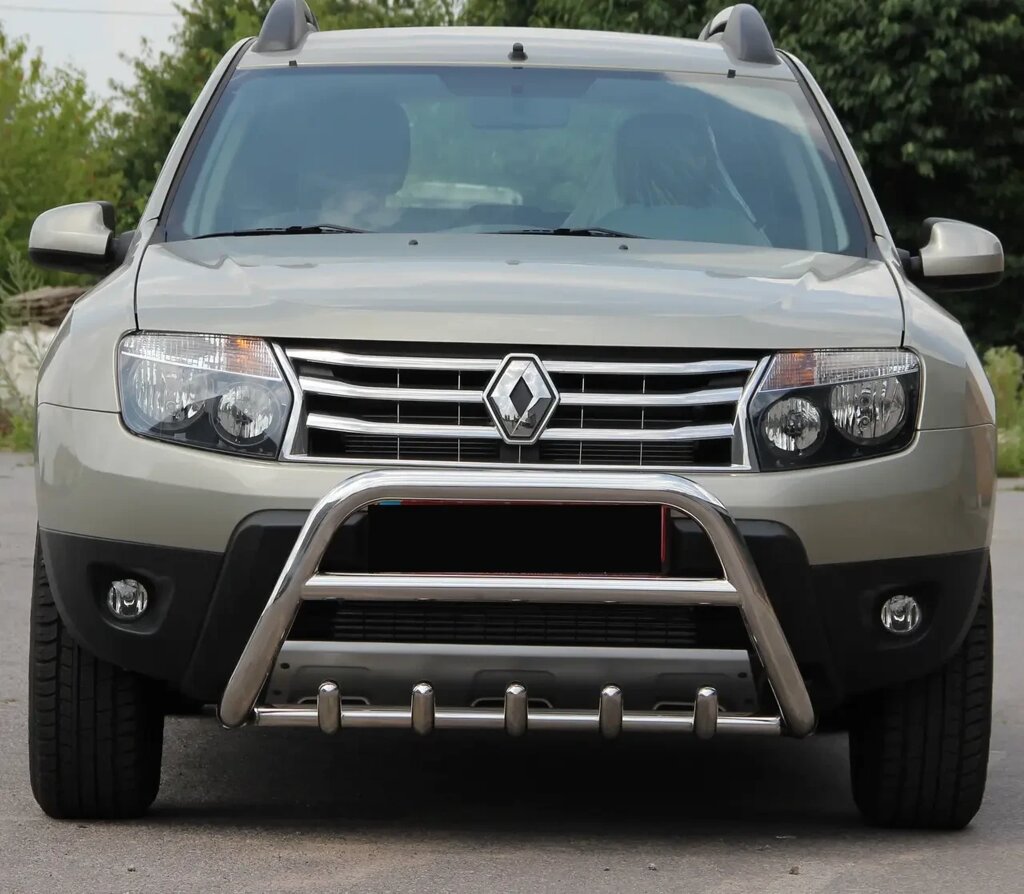 Захист переднього бампера - Кенгурятник Renault Duster (09+) від компанії AUTOAS - фото 1