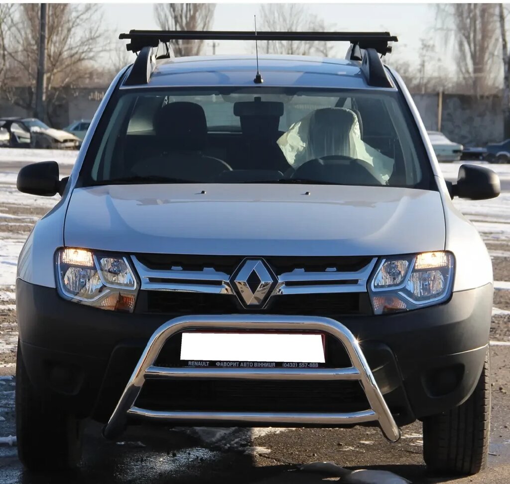 Захист переднього бампера - Кенгурятник Renault Duster (09+) від компанії AUTOAS - фото 1