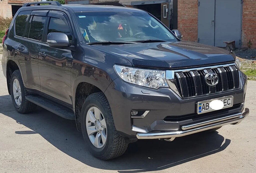 Захист переднього бампера - Кенгурятник Toyota Land Cruiser Prado 150 (17+) від компанії AUTOAS - фото 1