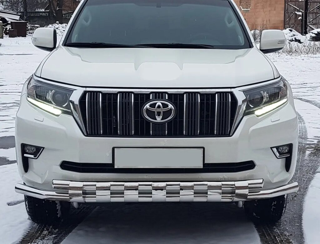 Захист переднього бампера - Кенгурятник Toyota Land Cruiser Prado 150 (17+) від компанії AUTOAS - фото 1