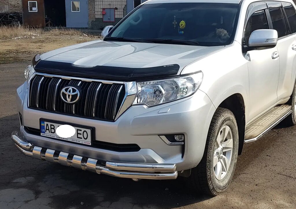 Захист переднього бампера - Кенгурятник Toyota Land Cruiser Prado 150 (17+) від компанії AUTOAS - фото 1