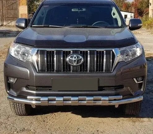 Захист переднього бампера - Кенгурятник Toyota Land Cruiser Prado 150 (17+) від компанії AUTOAS - фото 1