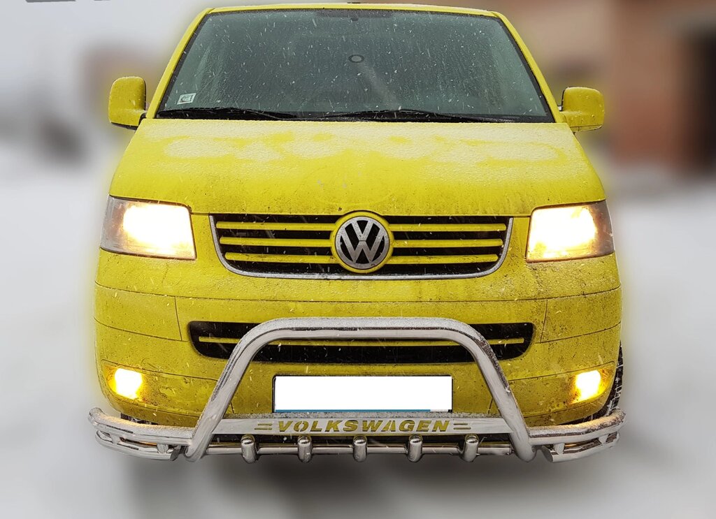 Захист переднього бампера - Кенгурятник Volkswagen T5 (03-09) від компанії AUTOAS - фото 1