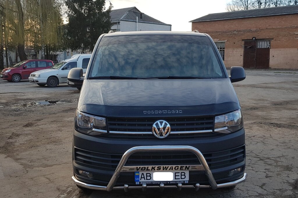 Захист переднього бампера - Кенгурятник Volkswagen T6 (2016+) від компанії AUTOAS - фото 1