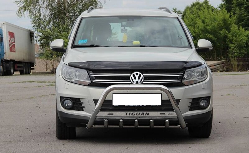 Захист переднього бампера - Кенгурятник Volkswagen Tiguan (11-16) від компанії AUTOAS - фото 1