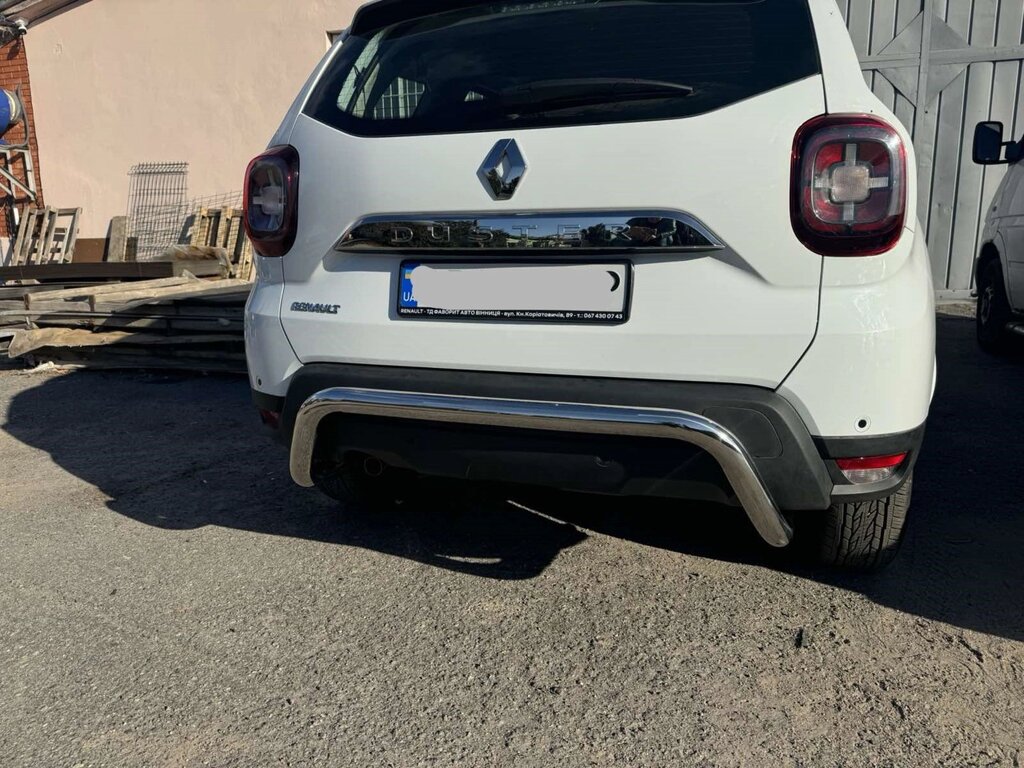 Захист заднього бампера Renault Duster (2024) від компанії AUTOAS - фото 1