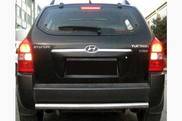 Захист заднього бампера ВУС Hyundai Tucson 2004-2010 кенгурятник дуги бічний захист пороги від компанії AUTOAS - фото 1