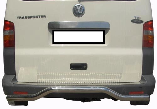 Захист заднього бампера ВУС Volkswagen T5 2009-2015 кенгурятник дуги бічний захист пороги від компанії AUTOAS - фото 1