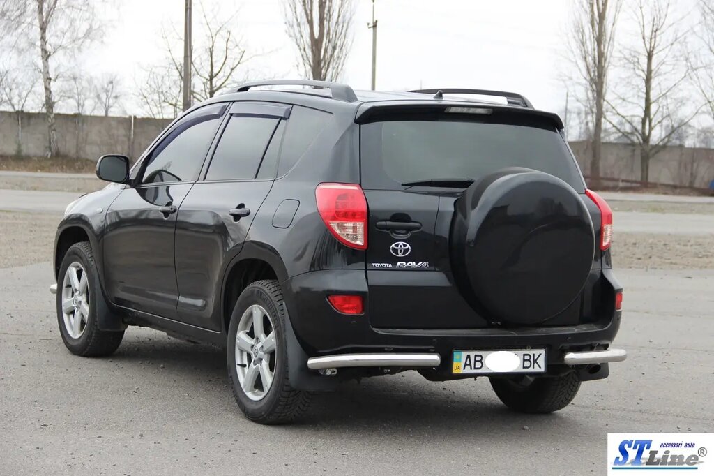 Защита заднего бампера Toyota Rav 4 (2006-2012) від компанії AUTOAS - фото 1