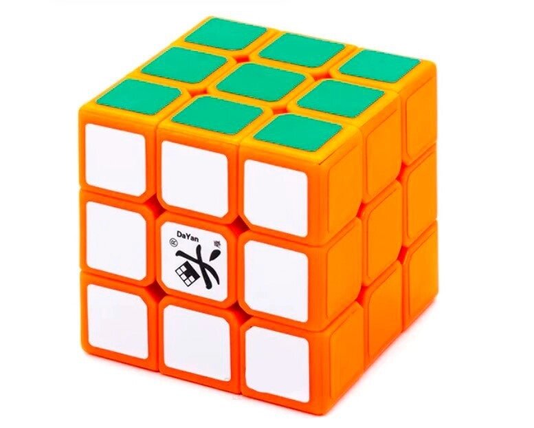 Dayan 5 Zhanchi Color High -Speed ​​Cube помаранчевий від компанії Подарунки від Фреда - фото 1