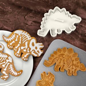 Форми для печива 3 динозавра