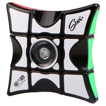 Qiyi 1x3x3 Fidget Cube, чорний, чорний від компанії Подарунки від Фреда - фото 1