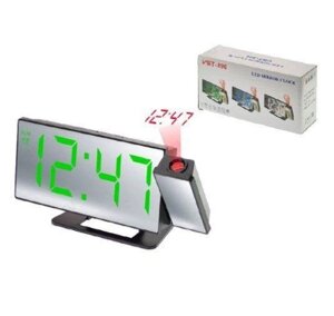 Електронний настільний LED годинник VST-896-4