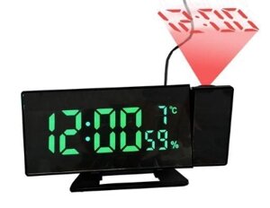 Електронний настільний LED годинник VST-896S-4