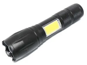 Ліхтарик тактичний акумуляторний ручний Watton Wt-039 з акумулятором usb та функцією powerbank