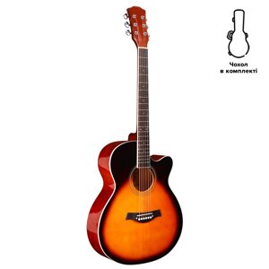 Акустична гітара Alfabeto AG110 (3 Tone Sunburst) + чохол