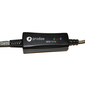 Аудіоінтерфейс Prodipe MIDI USB 1in/1out