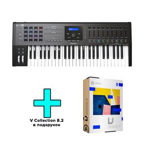 MIDI-клавіатура Arturia KeyLab 49 MkII Black Edition + V Collection 8.2