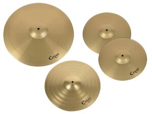 Набір тарілок для барабанів Cruz BSET-141620 (14" Hi-Hat, 16" Crash, 20" Ride)