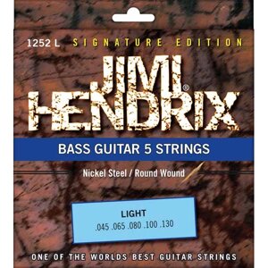 Струни для бас-гітари Jimi Hendrix 1252 L