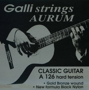 Струни для класичної гітари Gallistrings A126 HARD TNS