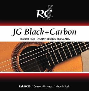 Струни для класичної гітари Royal Classics NC20, Black and Carbon