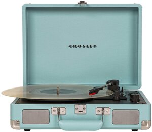 Вініловий програвач Crosley Cruiser Deluxe (Turquoise)