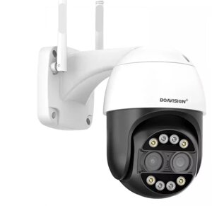 Вулична поворотна WIFI камера спостереження Boavision BW4MP8X. Зум. оригінал