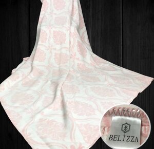 Damask pembe 200х220см. Плед. Туреччина Belizza