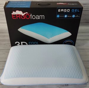 Ergo foam Gel подушка з охолоджуючою гелевою вставкою. Туреччина.