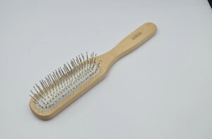 Щітка масажна для волосся дерев'яна Beauty LUXURY HB-03-03