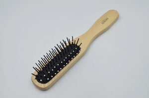 Щітка масажна для волосся дерев'яна Beauty LUXURY HB-03-04