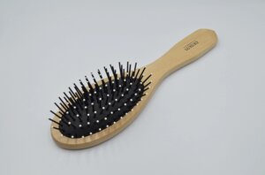 Щітка масажна для волосся дерев'яна Beauty LUXURY HB-03-06