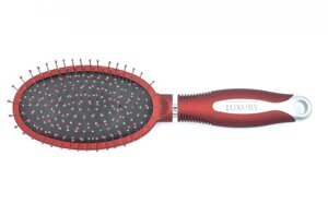 Щітка масажна для волосся з металевими зубчиками Beauty LUXURY HB-04-08