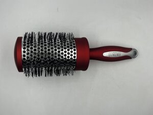 Щітка масажна для волосся під фен, кругла, продувна (діаметр 75*60мм) Beauty LUXURY HB-04-18