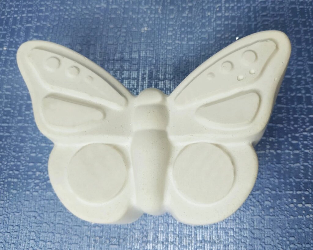 Гіпсова фігурка для розфарбовування Метелик-4 від компанії позитив - фото 1