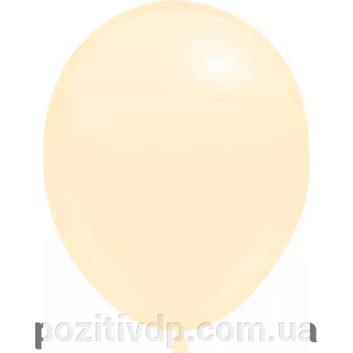 Кульки з гелієм Айворі пастель 30см від компанії позитив - фото 1