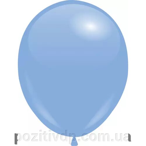 Кульки з гелієм Блакитний Пастель 30см від компанії позитив - фото 1