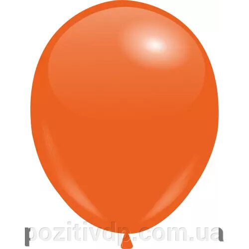 Кульки з гелієм Помаранчевий Пастель 30см від компанії позитив - фото 1