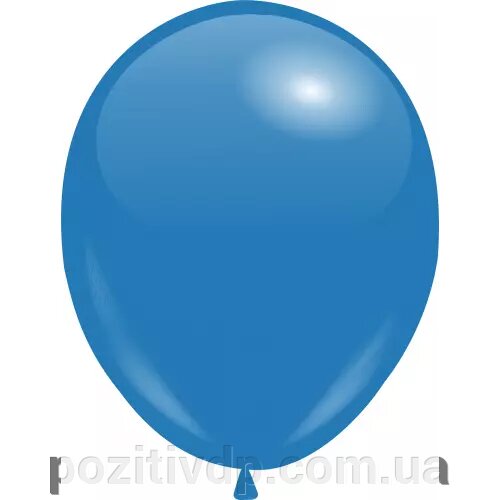 Кульки з гелієм Синій Пастель 30см від компанії позитив - фото 1