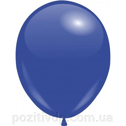 Кульки з гелієм Темно-синій Пастель 30см від компанії позитив - фото 1